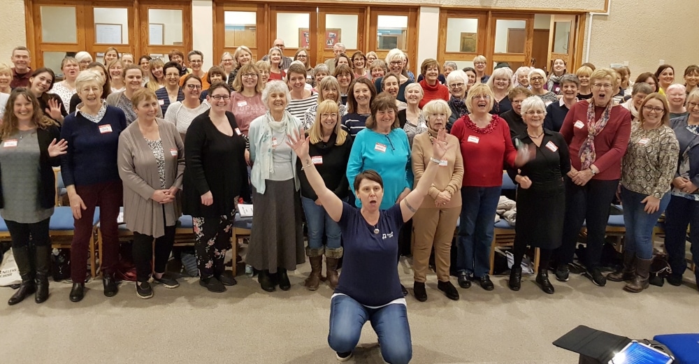 Wail of a time: Tonbridge's Tuneless Choir strikes a chord